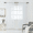 White Anchor, variant on Anjee Faux Linen Texture Sheer Curtains for Bedroom Decoration, Window Treatments Grommet,2 Panels,52" Wx63 "L
