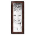 thumbnail image 2 of ArtToFrames 8x25" Honors Mahogany Picture Frame, Brown Wood Poster Frame, with Regular Acrylic and 2 (FBPL-5155), 2 of 7