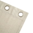 thumbnail image 3 of Mainstays Chenille Light Filtering Curtain Panel Pair, Beige, 38"W x 84"L, 3 of 8