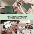 thumbnail image 7 of Wireless Keyboard Cover with Trackpad & Mouse for Lenovo Idea Tab Pro 12.7 Inch 2025,DarkGreen, 7 of 7