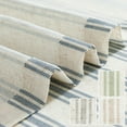 thumbnail image 6 of JINCHAN Linen Blue Striped Curtains Farmhouse Living Room Ticking Stripe Curtains Bedroom Window Pinstripe Curtains Grommet 2 Panels W50 x L84, 6 of 7