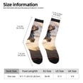 thumbnail image 2 of Fuzoiu Friendship Dragon Print Athletic Crew Socks for Men & Women,Casual Crew Socks,Above Ankle Crew Socks for Business, Casual, 2 of 6