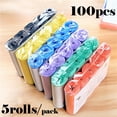 thumbnail image 4 of Heavy Duty Disposable Bags 100 Count Leak Proof Durable Waste Pouch for Kitchen Bathroom Cleaning Storage 5PCS, 4 of 8