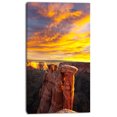 thumbnail image 2 of Colorado Monument At Sunset - Modern Landscape Canvas Art, 2 of 3