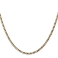 thumbnail image 5 of Primal Gold 14 Karat Yellow Gold 2.5mm Semi-Solid Curb Chain Anklet, 5 of 5