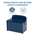 thumbnail image 3 of Delta Children MySize Deluxe Toy Box, Blue, 3 of 6