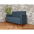 thumbnail image 2 of Lesro Ravenna Reception Loveseat in Blue, 2 of 5
