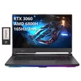 thumbnail image 3 of Asus 2022 ROG Strix G15 15.6 Pieds' FHD 144Hz Ordinateur Portable de Jeu, AMD Ryzen 7-4800H, 32 Go RAM, 1 To PCIe SSD, Clavier Rétroéclairé, GeForce RTX 3060 Graphics, Windows 11 Famille, Gris, Carte USB 32 Go, 3 of 4
