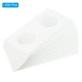 thumbnail image 3 of Uxcell 2 x 2 Coin Flips 27.5mm Cardboard Coin Holder Paper Coin Holders, White 200 Pack, 3 of 5
