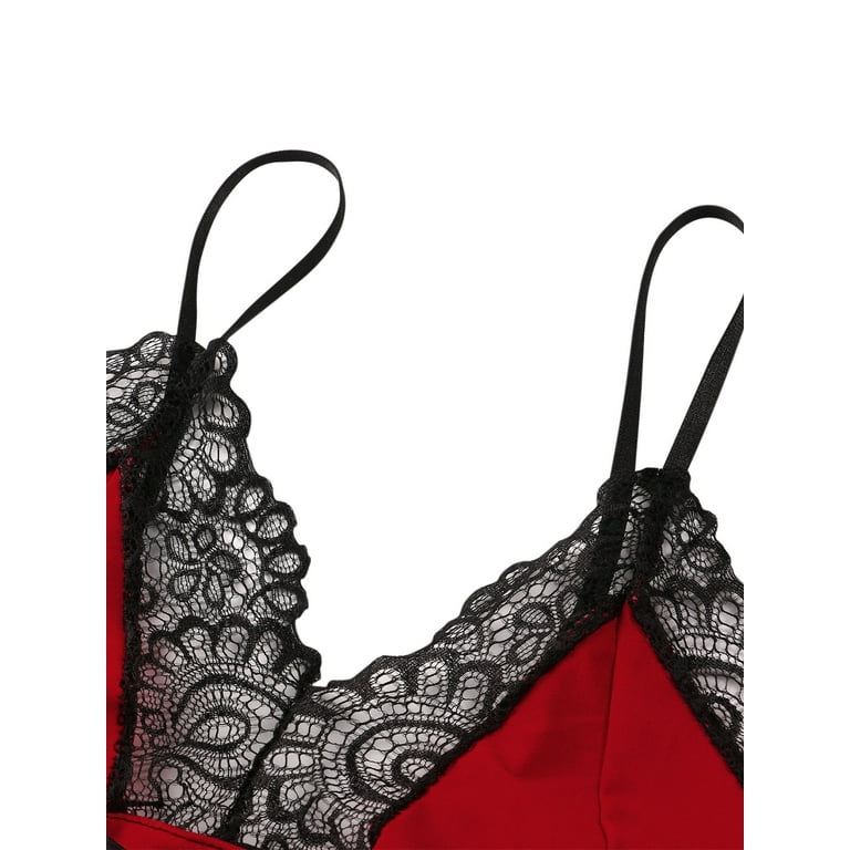 Paramour by Felina Tempting Lace Bra - Women's Plus Size Lingerie