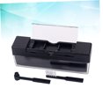 thumbnail image 2 of OUNONA 1Set Vinyl Records Cleaning Kit Plastic Black For Turntables Phonograph 12.7X3.1X4.39In, 2 of 8