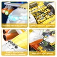 thumbnail image 4 of  Kids Transforming Airplane Toy Set - Inertia Plane 12 Alloy Cars City Play Mat Traffic Signs - Educational Gift for Boys and Girls - Toys for Children Aged 3+, 4 of 7