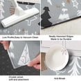 thumbnail image 3 of Gray Christmas Tree Pattern Kitchen Rug Mat,Kitchen Runner Rugs Non Skid Washable,Decorative Kitchen Floor Mats for Kitchen,Sink,Laundry,17"X47", 3 of 5