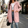 thumbnail image 2 of QQZ 2026 Fall Long Zip Up Hoodie Jacket Coat For Women, Oversized Full Zip Long Sweatshirt For Women, 2 of 9