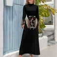 thumbnail image 3 of Siempre sigue luchando - Vestido largo angelical, vestido de fiesta de lujo para mujer, vestidos elegantes, tallas grandes, noche para mujer, 3 of 4