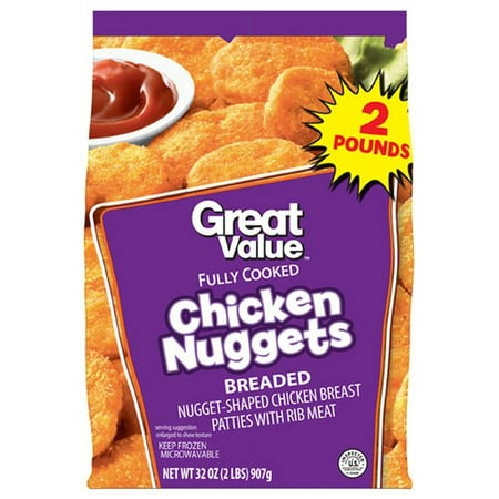 Great Value Chicken Nuggets, 70 oz