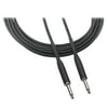 Audio-Technica Premium Series 1/4-In. to 1/4-In. Instrument Cable, 15 Ft., AT8390-15