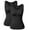 B 2-Pack Black, variant on QRIC 3 Pack Tummy Control Camisole for Women Shapewear Tank Tops with Built in Bra Slimming Compression Top Vest Seamless Body Shaper