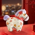 thumbnail image 4 of Adorno de Peluche del Año del Caballo 2026 – Figura de Animal de Peluche Suave Rojo y Dorado con Bordado, Lazo Colgante para Coche, Escritorio o Hogar, Regalo Decorativo para el Año Nuevo Chino, 4 of 6