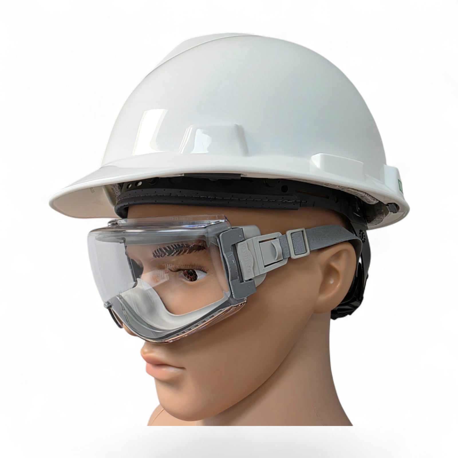 Uvex Stealth Safety Goggles With Clear Hydroshield Anti-Fog Lens, Grey Body & Ne