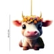 thumbnail image 3 of JShteea Creativo Coche Vaca Dibujos Animados Accesorios para El (estilo H), 3 of 3