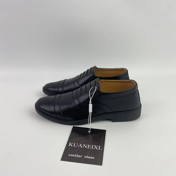 KUANEIXL Leather shoes,Men's Oxford - SIZE 10.5