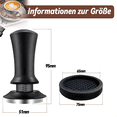 thumbnail image 2 of Coffee Tamper Set 51 mm,Espresso Tamper Set,Barista Set with 304 Stainless Steel Base Coffee Tamper,for Espresso Machine, 2 of 8