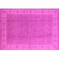 thumbnail image 1 of Ahgly Company Indoor Rectangle Oriental Pink Industrial Area Rugs, 7' x 9', 1 of 4
