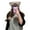 Other, variant on Y2k Handmade Cat Ear Shape Hat Knit Winter Windproof Hat with Dangle Pompoms