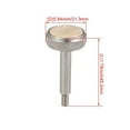 thumbnail image 3 of Brass Instrument Replacement Parts 3pcs Euphonium Valve Finger Button Brass Nickel Plated Replacement Part, 3 of 3