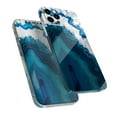 thumbnail image 6 of DesignSkinz Bright Blue Agate Slice Full-Body Skin Decal Wrap Cover for iPhone 12 Pro, 6 of 9