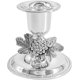thumbnail image 3 of Candelabros plateados de 2 piezas de The Dreidel Company, 3 of 4