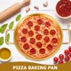 thumbnail image 2 of Bandeja de pizzas de pizzas de acero inoxidable con manijas de pizzería para el horno de suministros de horno de pizza, 2 of 6