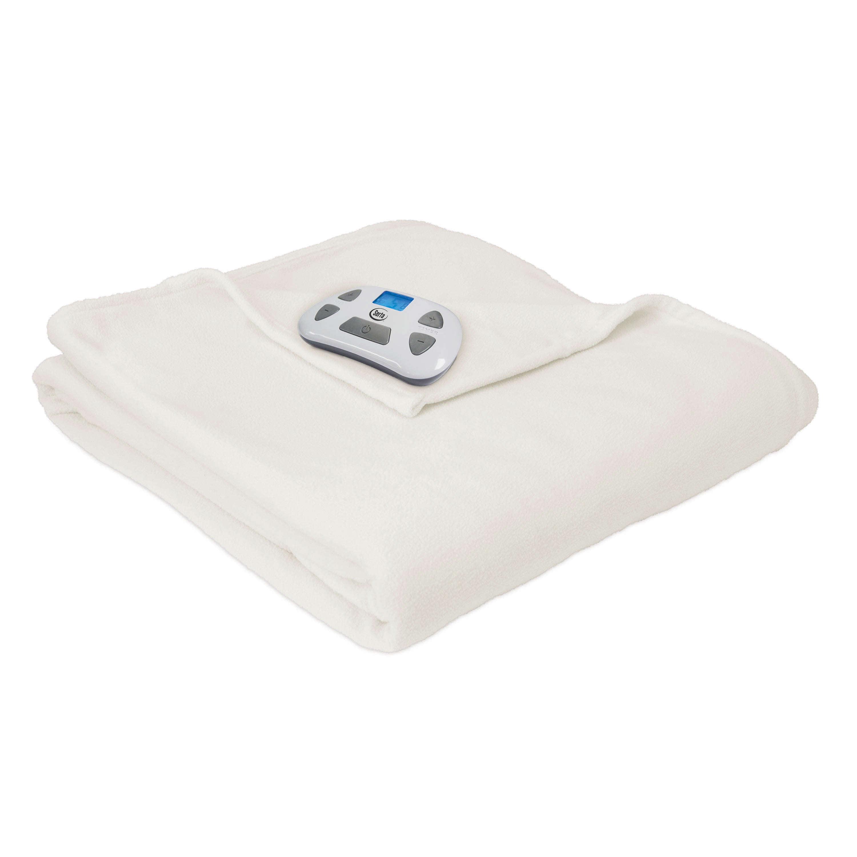Serta Comfort Plush Electric Heated Blanket with programable digital