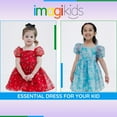 thumbnail image 3 of Disney Lilo & Stitch Square Neck Pleated Dress Toddler to Big Kid, 3 of 5
