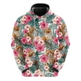 thumbnail image 2 of Sudaderas con gráficos de gatos hawaianos de moda Harajuku, sudaderas divertidas con capucha para mascotas para hombres, ropa, chándal de gatos kawaii, suéteres Y2k para niños, tops, 2 of 5