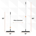 thumbnail image 5 of Superio Telescopic Squeegee Broom for Liquid, Human Hair, and Pet Hair Removal Tool, 16”, 5 of 10