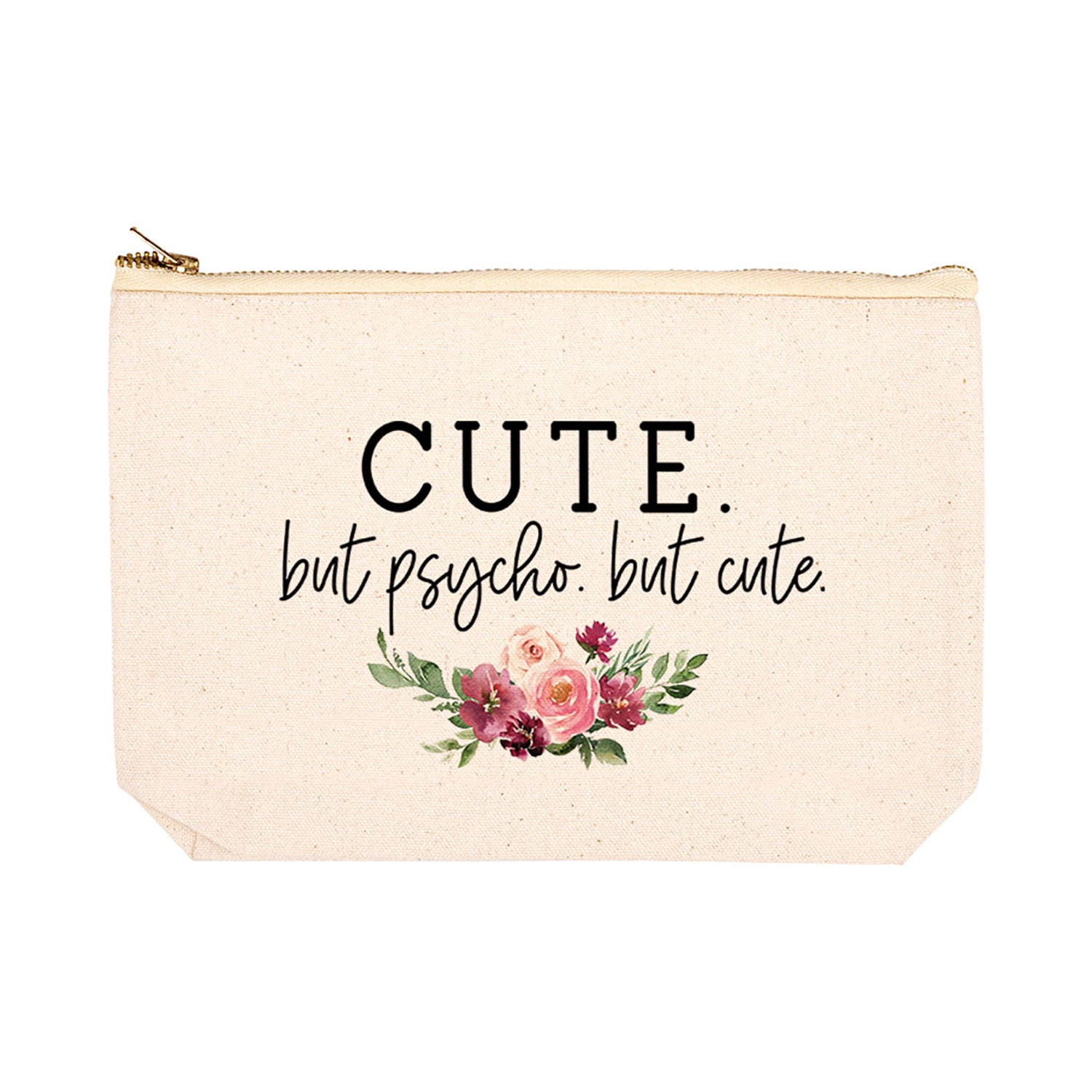 2 Glitter Makeup bags With Cute Sayings By Ellie Blue And Silver  eBay