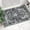 Black, variant on Teal Area Rug Small Rugs Boho Machine Washable Rugs Non Slip for Entryway Kitchen Bathroom Bedroom Vintage Soft Low-Pile 2''x3'' Blue Flowers Colorful