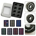 thumbnail image 4 of Mosiee 8 Pcs Roulements de Skateboard 608Rs Abec-11 Entretoise Intégrée Roulement Longboard, 4 of 9