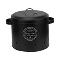 thumbnail image 1 of Kitchen Storage Canister Food Storage Container for Farmhouse Decor Kitchen Large Black, 1 of 8