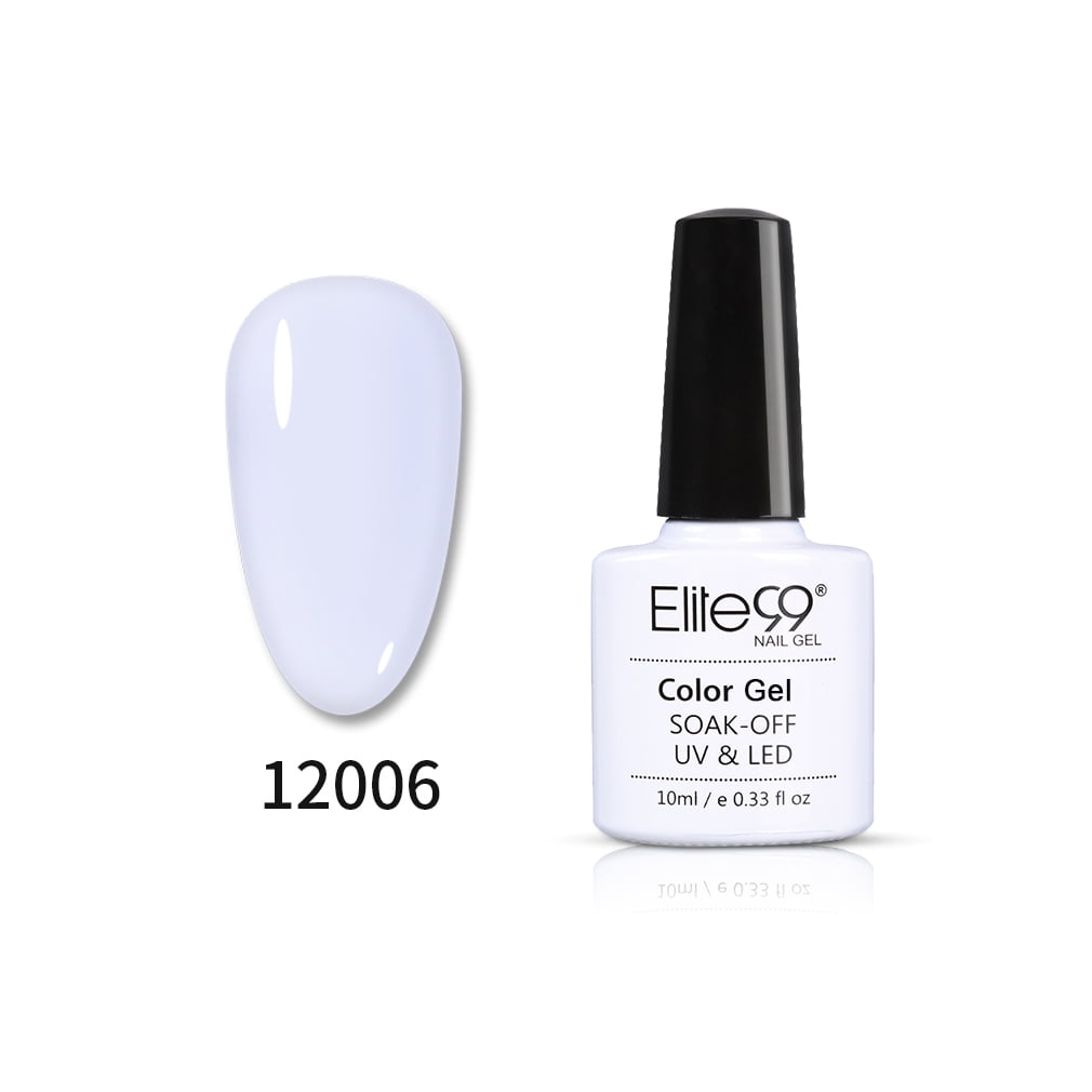 snesevis daytime atlet Elite99 Laverder Gel Nail Polish Soak Off UV LED Nail Semi Permanent Pure  Color Varnish Primer Salon Manicure 10ML - Walmart.com
