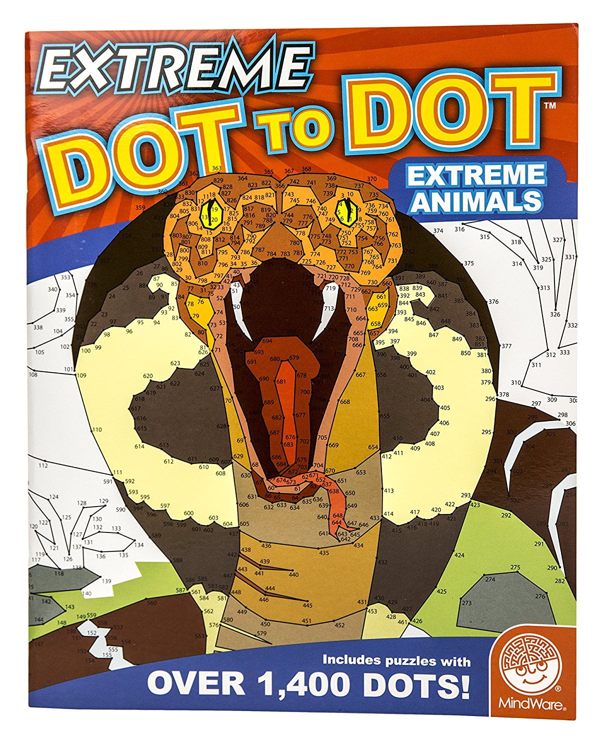 Extreme Dot To Dot Extreme Animals By Mindware Walmart Com