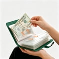 thumbnail image 4 of 100 Envelopes Money Saving Challenge,A5 Money Saving Binder,Savings Challenges Book with Envelopes & Challenge Tracker,Easy and Fun Way to Save Money,Birthday Gifts for Friends & Family(Green), 4 of 5