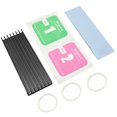 thumbnail image 2 of Heatsink Cooler Heat Sink Thermal Conductive Adhesive for NVME NGFF M.2 2280 PCI-E SSD 70x22MM Thickness 3/6MM TypeA 3mm Golden, 2 of 6