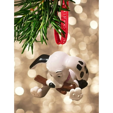 ORNAMENT 101 Dalmatians Holding Brown Sticks Disney Figurine 4” Charm