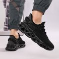 thumbnail image 7 of Men's Lace-Up Knit Breathable Blade Athletic Sneakers, 7 of 7