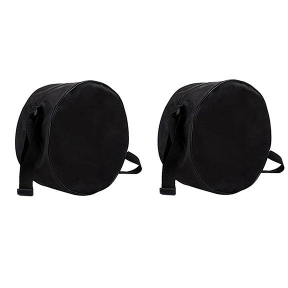 2X Yoga Wheel Bag Yoga Circle Storage Bag Large Capacity Double Zipper Backpack with Adjustable Strap