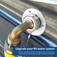 thumbnail image 3 of All Metal RV Water Inlet, 3/4In GHT Water Inlet Hose Adapter, 3 of 5