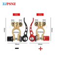 thumbnail image 1 of Quick Disconnect Car Cable Connector Battery Bornes Main Cable Post Clamp Terminal Screw Connection Positive Negative Truck Boat, 1 of 1